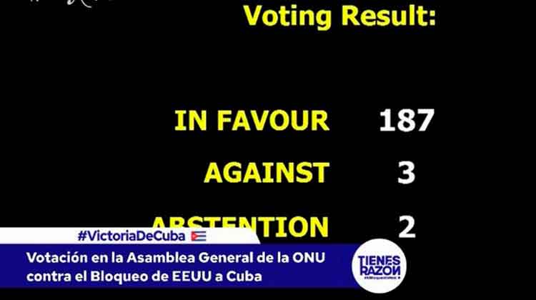 votaciones ONU