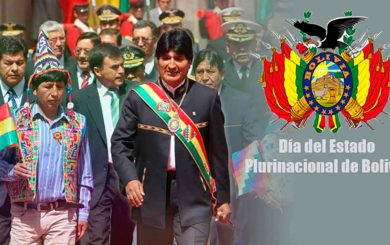Cumple 14 años el Estado Plurinacional de Bolivia