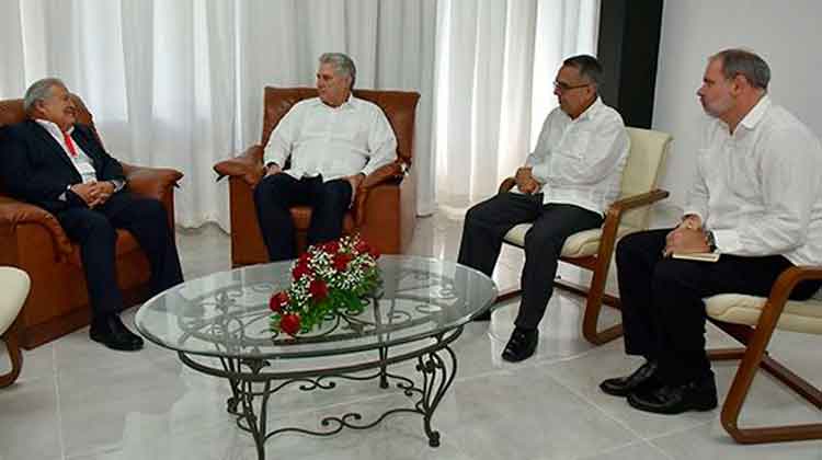 encuentro Díaz canel