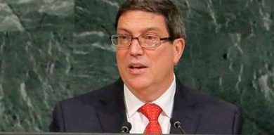 Canciller cubano llega a Estados Unidos para participar en la votación contra bloqueo