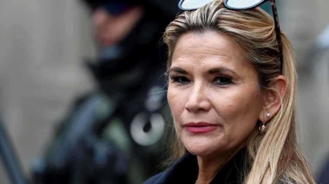 La presidenta de facto de Bolivia, Jeanine Áñez. Foto: Reuters.