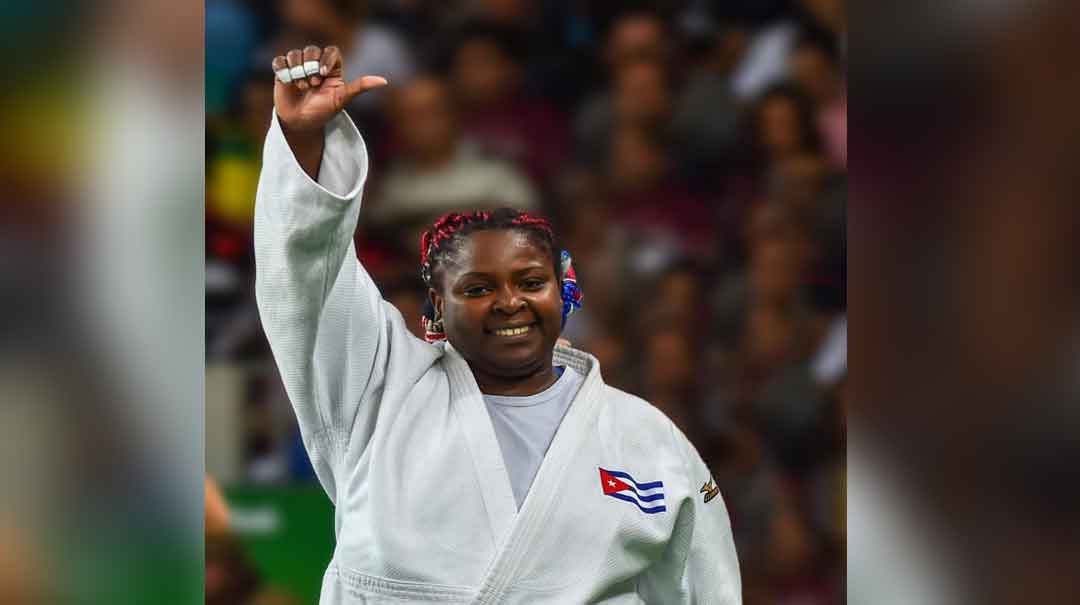 Idalis Ortiz ratificó su clase con una medalla de oro. Foto: Marcelino Vázquez
