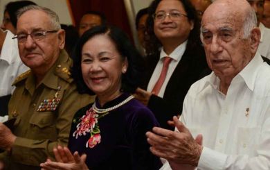 Recibe Machado a dirigente partidista de Vietnam