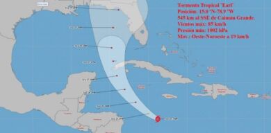 Tormenta tropical Ian se intensificará este domingo