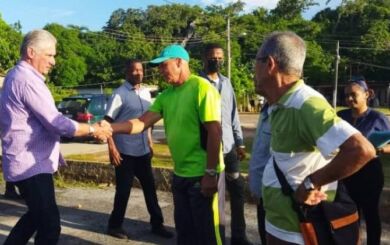 Encabeza Díaz-Canel jornada de visita partidista a tierra pinera