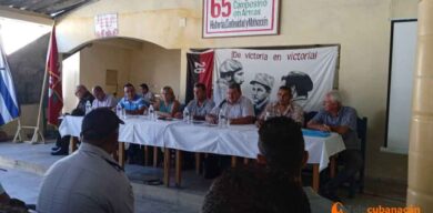 Sector campesino de Camajuaní en apoyo al nuevo Código de la Familia
