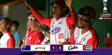 Béisbol: Cuba vence 3-1 a Australia y espera en Mundial sub 23