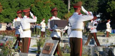 Rinden honores a combatientes del Frente Norte de Las Villas
