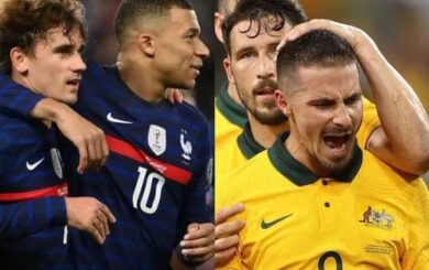Francia golea 4 por 1 a Australia en Copa Mundial de Catar