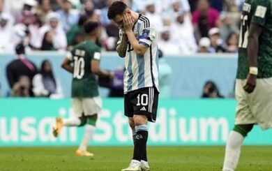 Argentina cae sorpresivamente ante Arabia Saudita en su debut mundialista