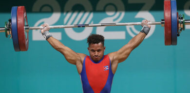 Gana pesista la primera medalla de Cuba en Santiago 2023