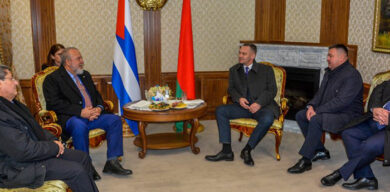 Llegó a Belarús el Primer Ministro de Cuba en visita oficial