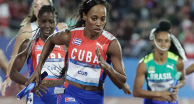 Cuartetas cubanas se preparan para Mundial de Relevos de Atletismo