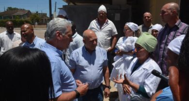 Presidente cubano realiza visita de trabajo a Placetas