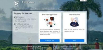 Cuba lanza Evisa, nueva plataforma para la gestión de visas de turismo electrónicas