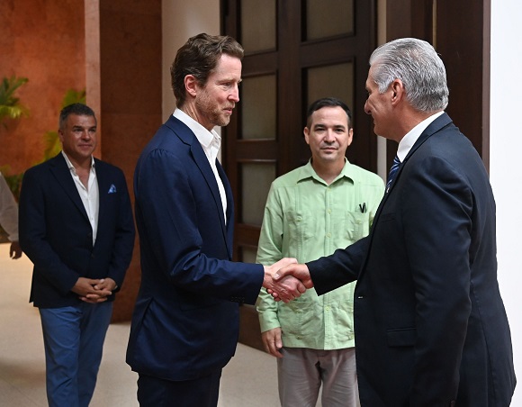 Recibe Diaz Canel