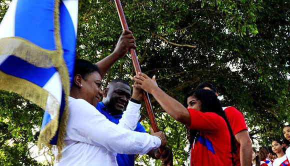 Cuba abanderó su delegación deportiva para Asunción 2025