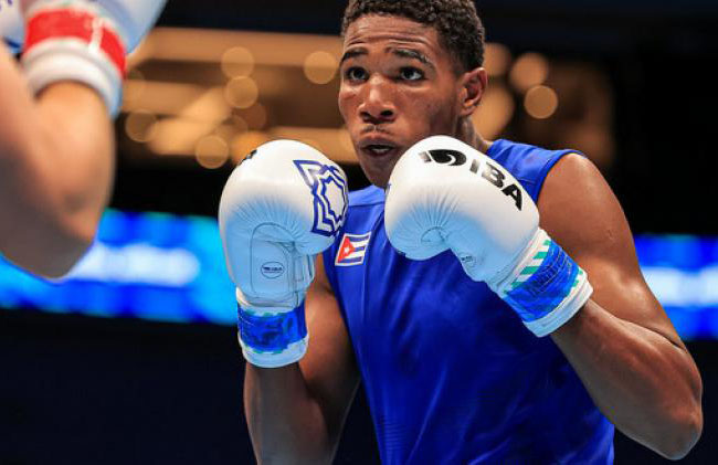 Tres cubanos en el debut del Mundial de Boxeo de Liverpool 2025