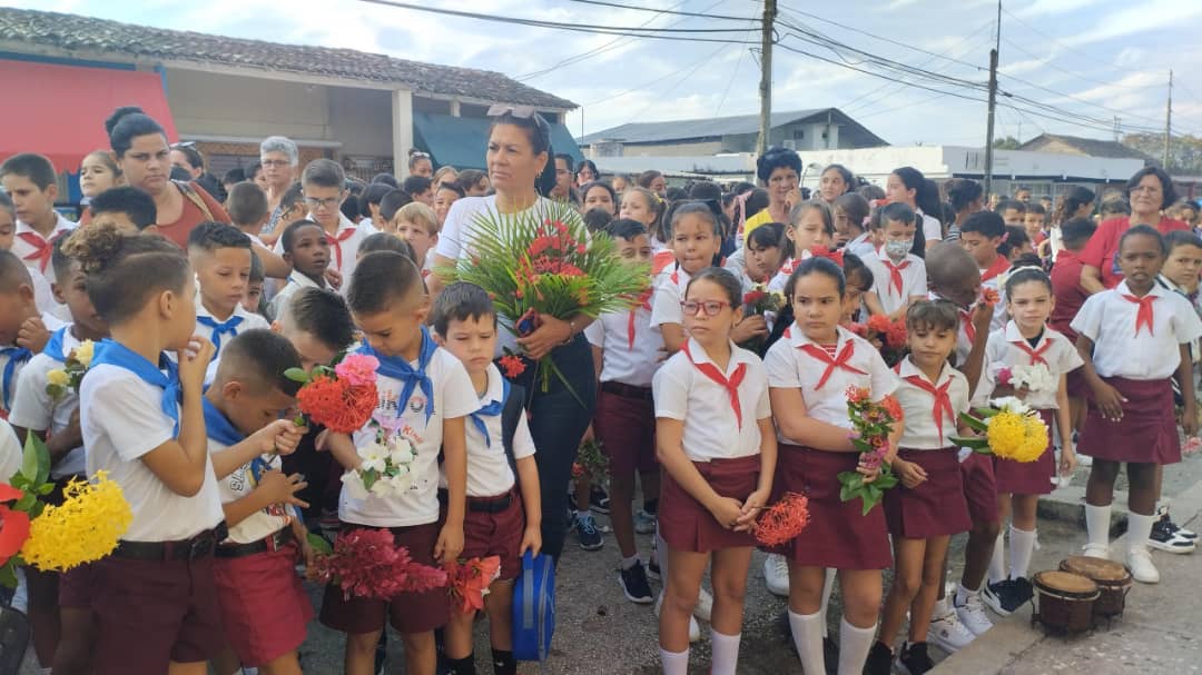 Desde Encrucijada, el homenaje al Héroe de Yaguajay 3 IMG 20251028 WA0090