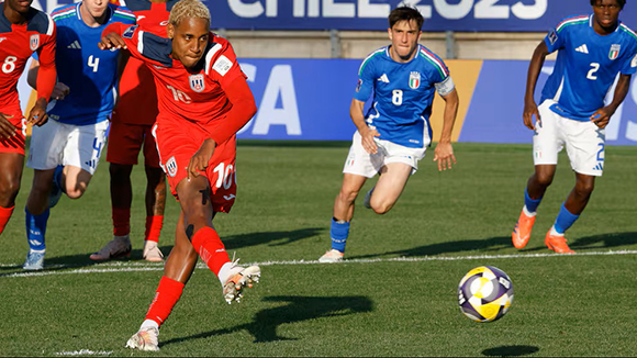 Cuba sorprende a Italia en Copa Mundial de Fútbol Sub-20