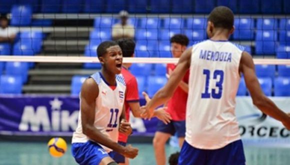 Cuba avanza a semifinal de campeonato Norceca sub-17 masculino de voleibol