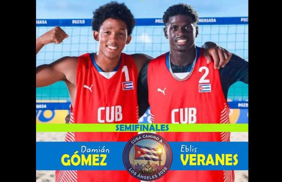 Dúo cubano a semifinales de torneo Norceca en voli playero 2 1213 voli playero norceca e1765666091227