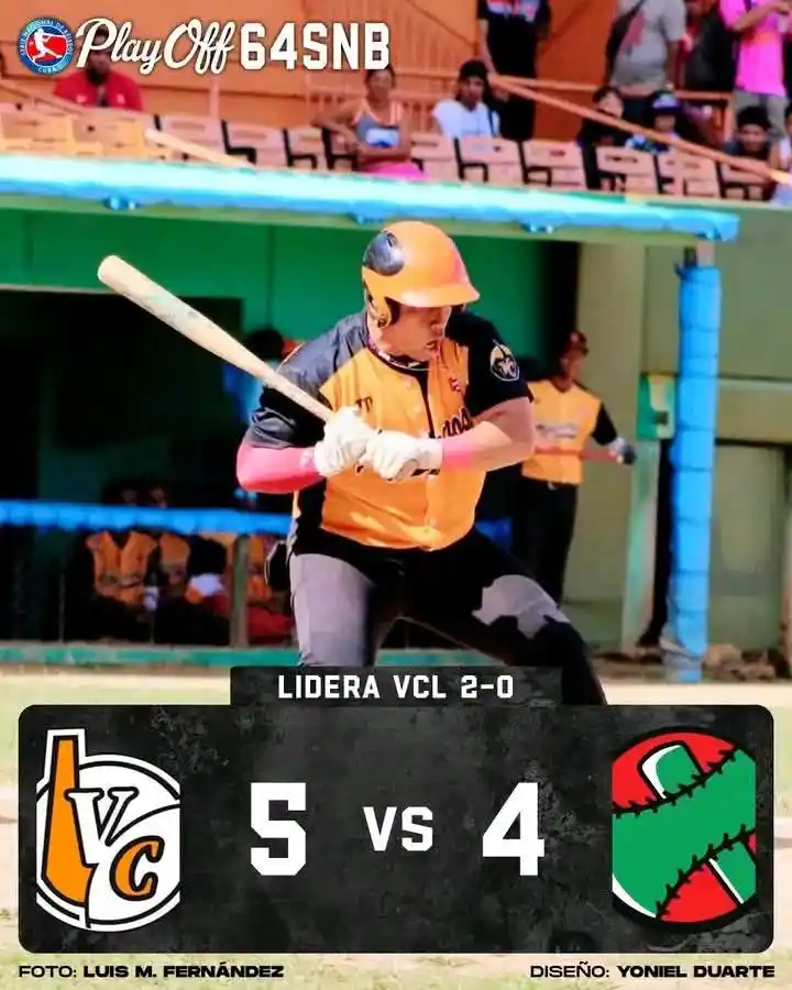 Béisbol: Sensacional victoria de Villa Clara en segundo juego frente a Las Tunas