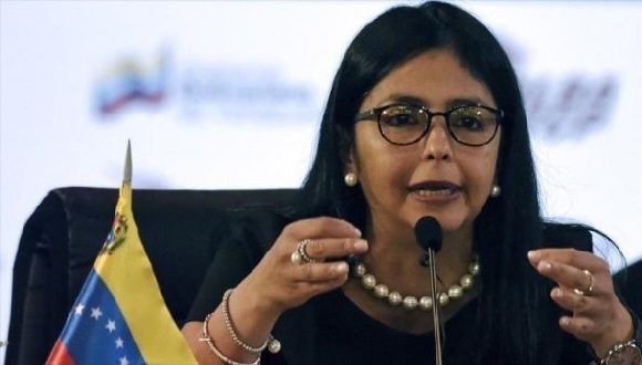 venezuela vicepresidenta delcy rodrxguez foto hispantv.jpg 580x330 1