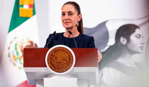 Presidenta mexicana anuncia que no hay bloqueos en carreteras del país: “Hay más tranquilidad 3 Claudia Sheinbaum 1 2 580x341 1