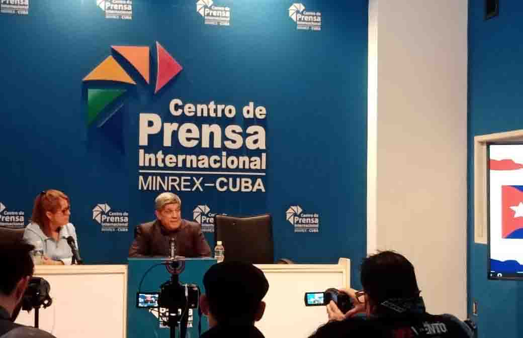 Defiende Cuba posibilidad de mantener un diálogo respetuoso con EE. UU. 6 0320 conferencia prensa 1