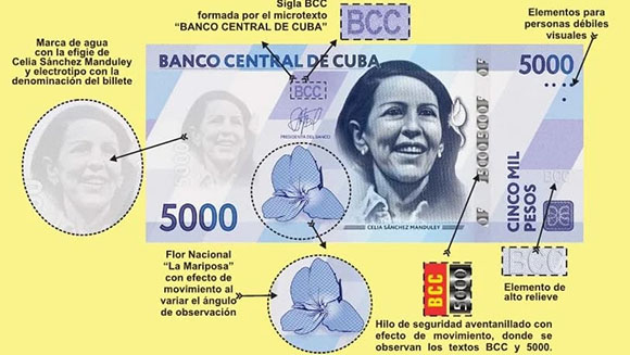 billete 5000