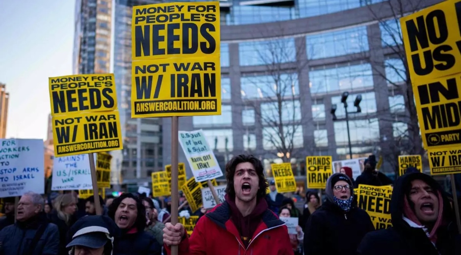 protesta nyork guerra iran