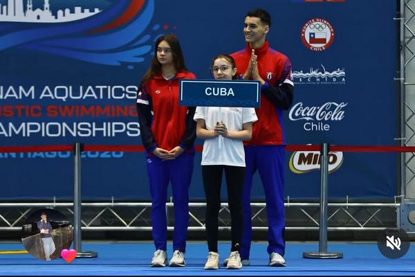 Natación artística cubana estará en Santo Domingo 2026