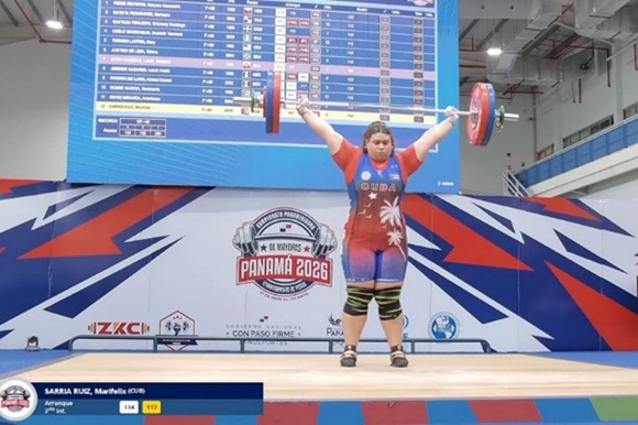 Pesista cubana Marifelix Sarría conquista tres medallas en el Campeonato Panamericano de Panamá 2026