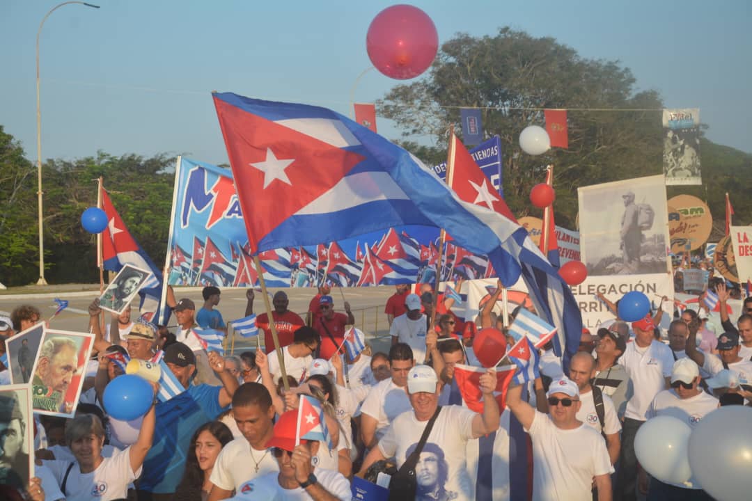 Los villaclareños dicen sí por la Patria este 1ro de Mayo