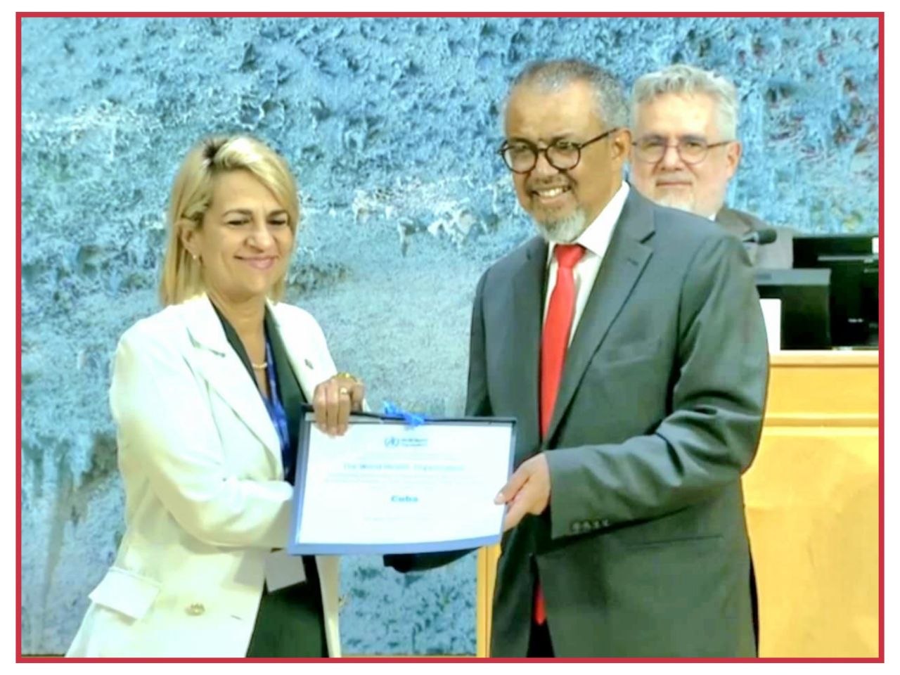 OMS reconoce a Cuba por eliminación materno-infantil del VIH y la sífilis 3 IMG 20260519 153217 412