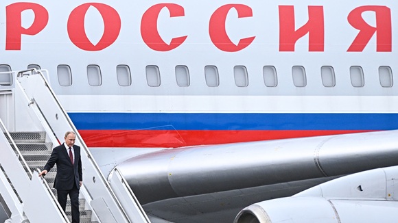 putin llega a beijing