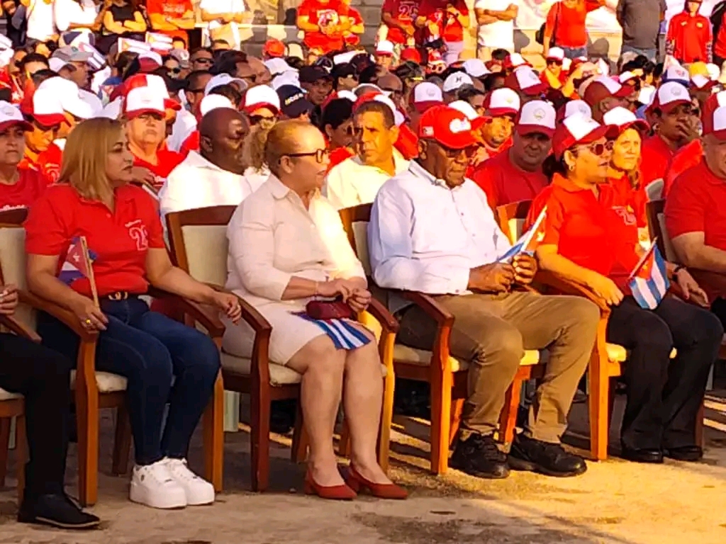 Vicepresidente cubano preside acto por el 26 de julio en Caibarién