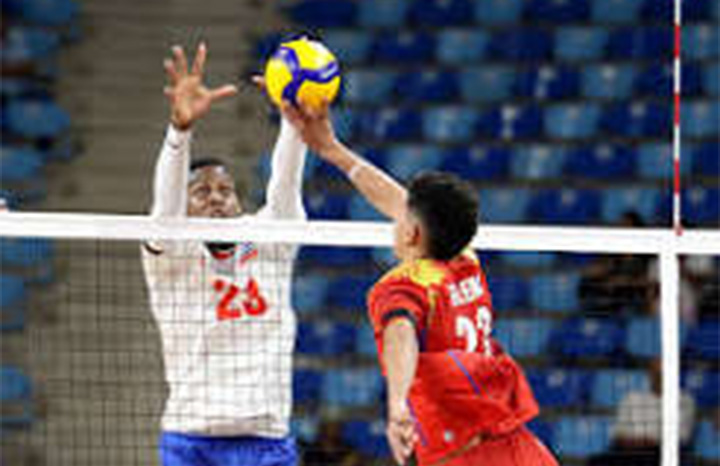 Venció Cuba a Venezuela por 3-0 en voleibol (m) de Santo Domingo 2026