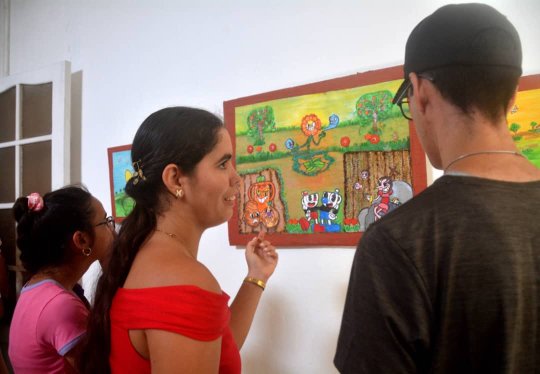 Sede UNEAC de Caibarién inaugura exposición de joven artista 3 IMG 20260716 WA0073 1