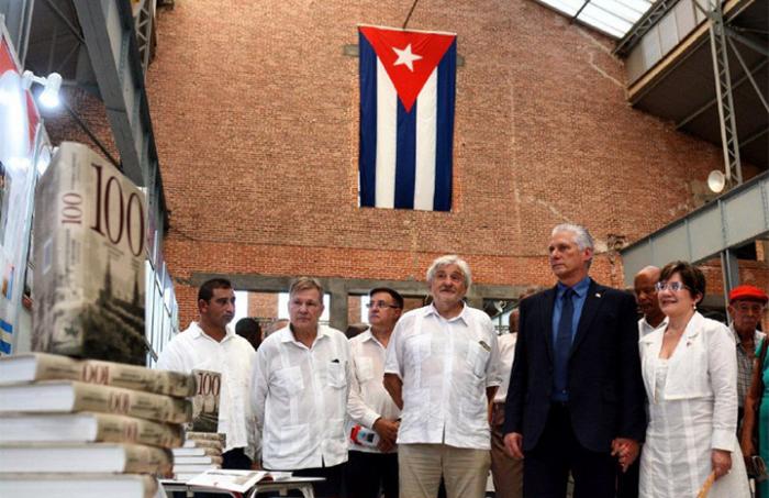 Presidió Díaz-Canel la inauguración de la 34 Feria Internacional del Libro de La Habana