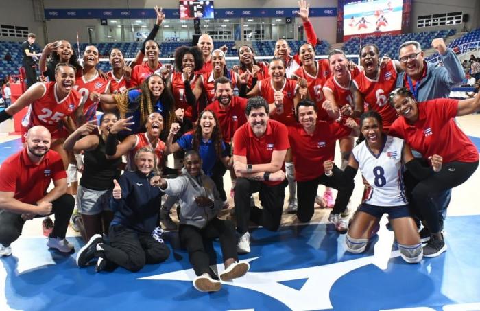 Cuba bronceada en el Voli Continental Norceca