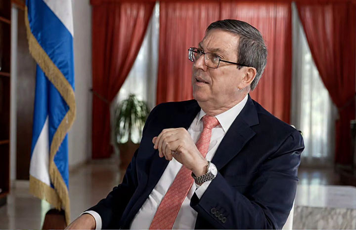 Denunció Canciller impacto genocida del bloqueo en entrevista a podcast (+ Video) 4 0903 entrevista bruno