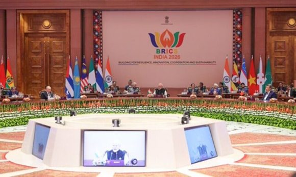Los BRICS se consolidan como superpotencia en la cumbre de Nueva Deli 2 brics india declaracion 1 580x347 1