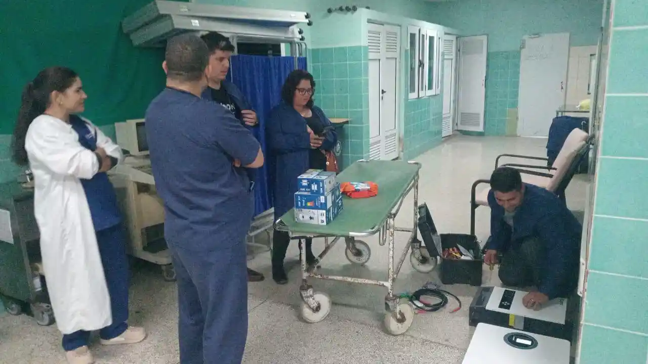 Villa Clara: solidaridad y arte frente al bloqueo 2 hospital